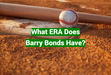 What ERA Does Barry Bonds Have?