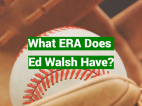 What ERA Does Ed Walsh Have?